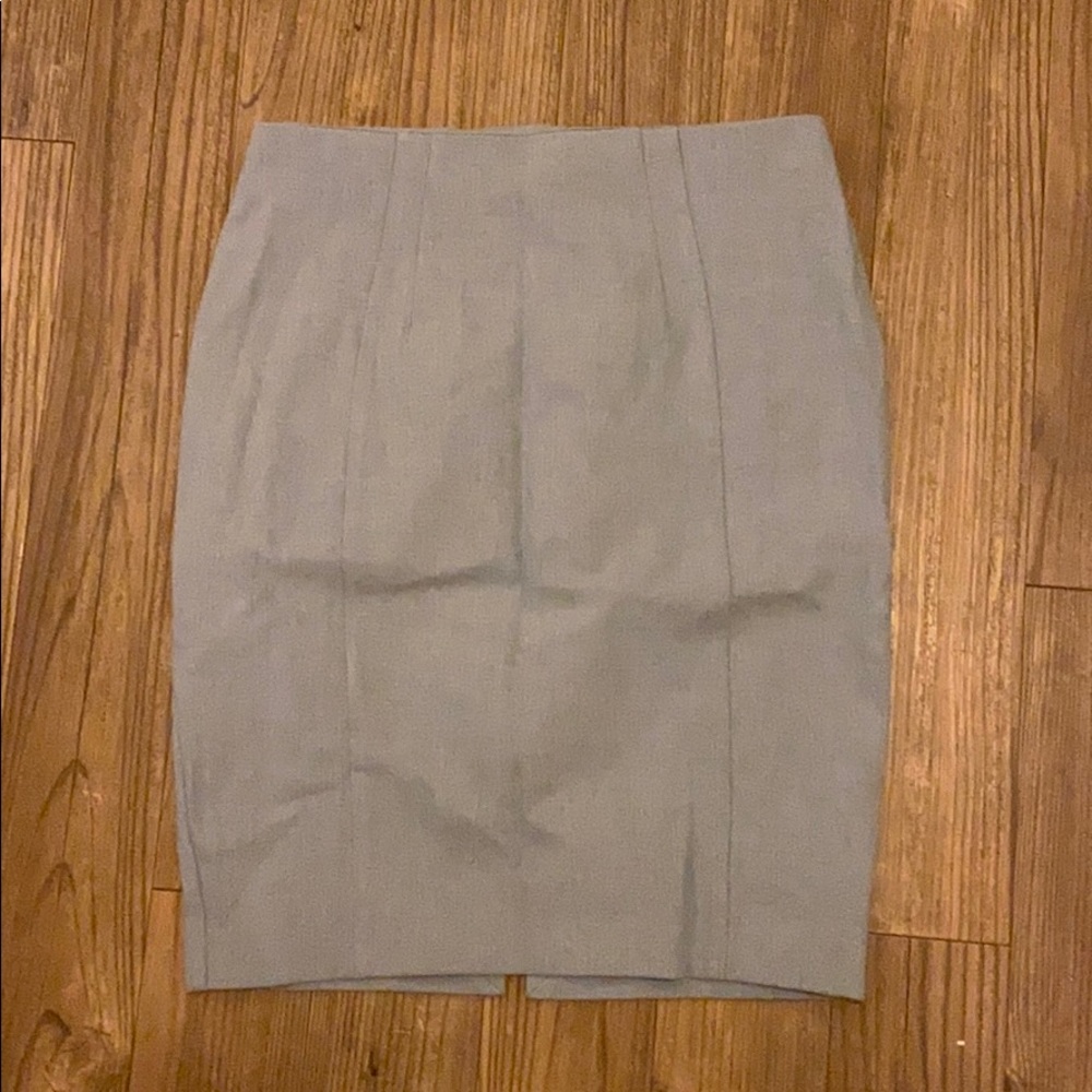 Express Light Blue Pencil Skirt